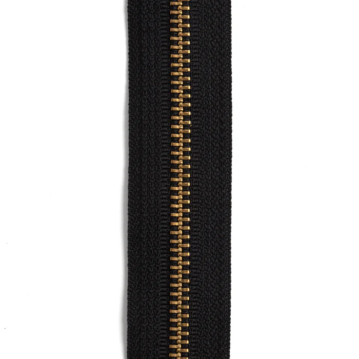 YKK® #4.5 METAL BRASS Zipper Chain