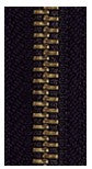 YKK® #10 METAL ANTIQUE BRASS Zipper Chain