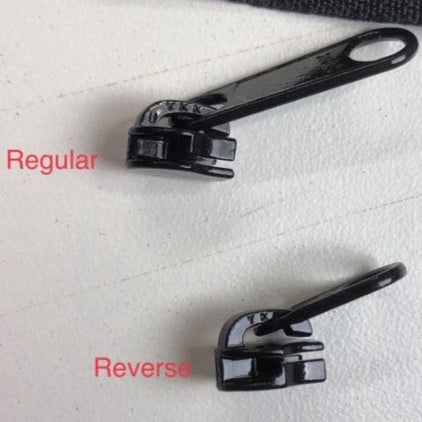 (2-A) #10 COIL REVERSE TYPE NON-LOCKING backwards/concealed